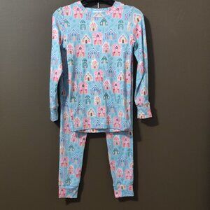 Mary Square Home Sweet Home Girls Pajamas SIZE LARGE (10)